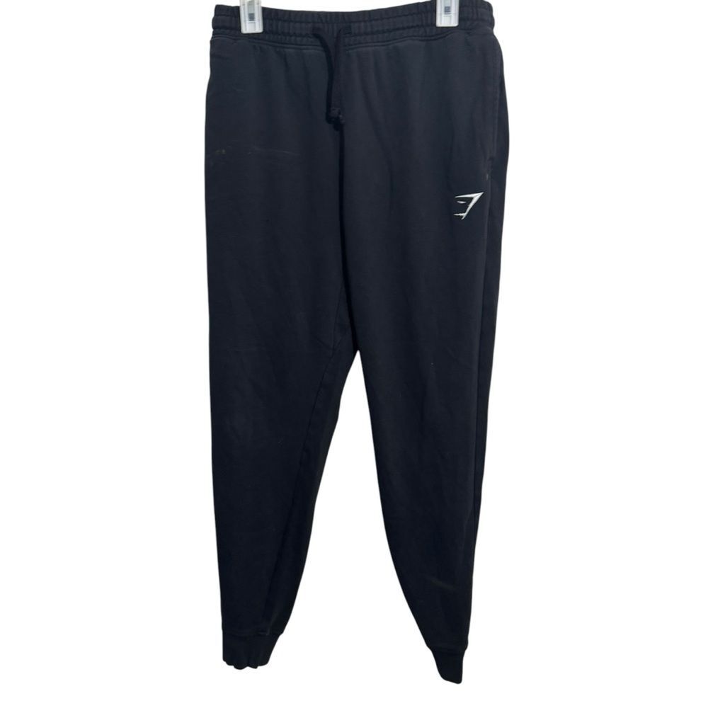 Gymshark Black High Waisted Jogger Sweatpants